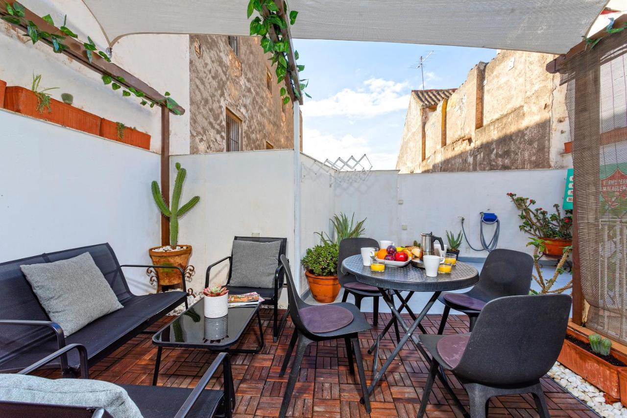 Livemalaga Cervantes Attic & Terrace Exterior foto